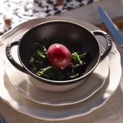 Staub 0.5 Qt. Baby Wok | Matte Black -Kitchen Supplies 000017158