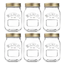 Kilner Canning Jars (Set Of 6) | 17oz