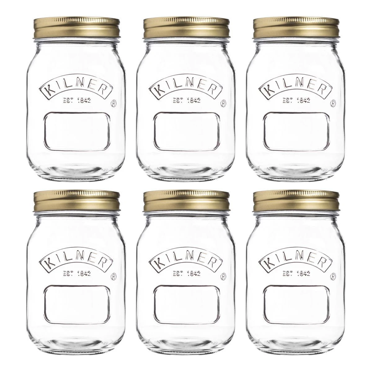 Kilner Canning Jars (Set Of 6) | 17oz 1 Kilner Canning Jars (Set Of 6) | 17oz