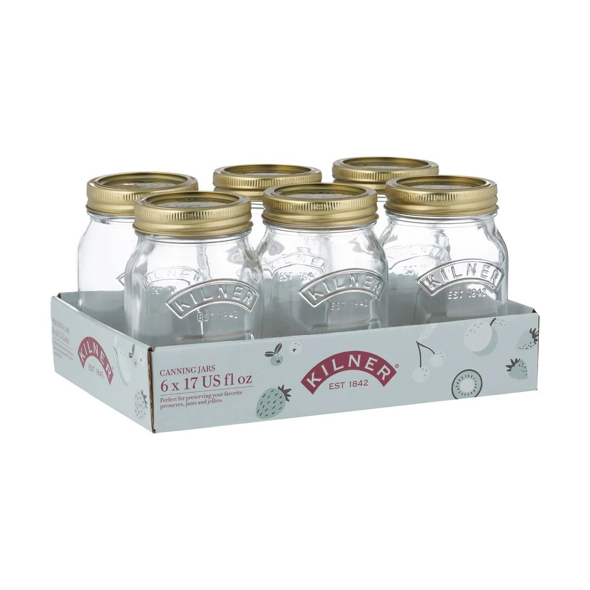 Kilner Canning Jars (Set Of 6) | 17oz 2 Kilner Canning Jars (Set Of 6) | 17oz - Image 2