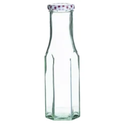 Kilner Twist Top Hexagonal Bottle (Red) | 9.5oz