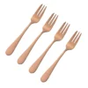 Viners Select 4-Piece Pastry Fork Set | Copper