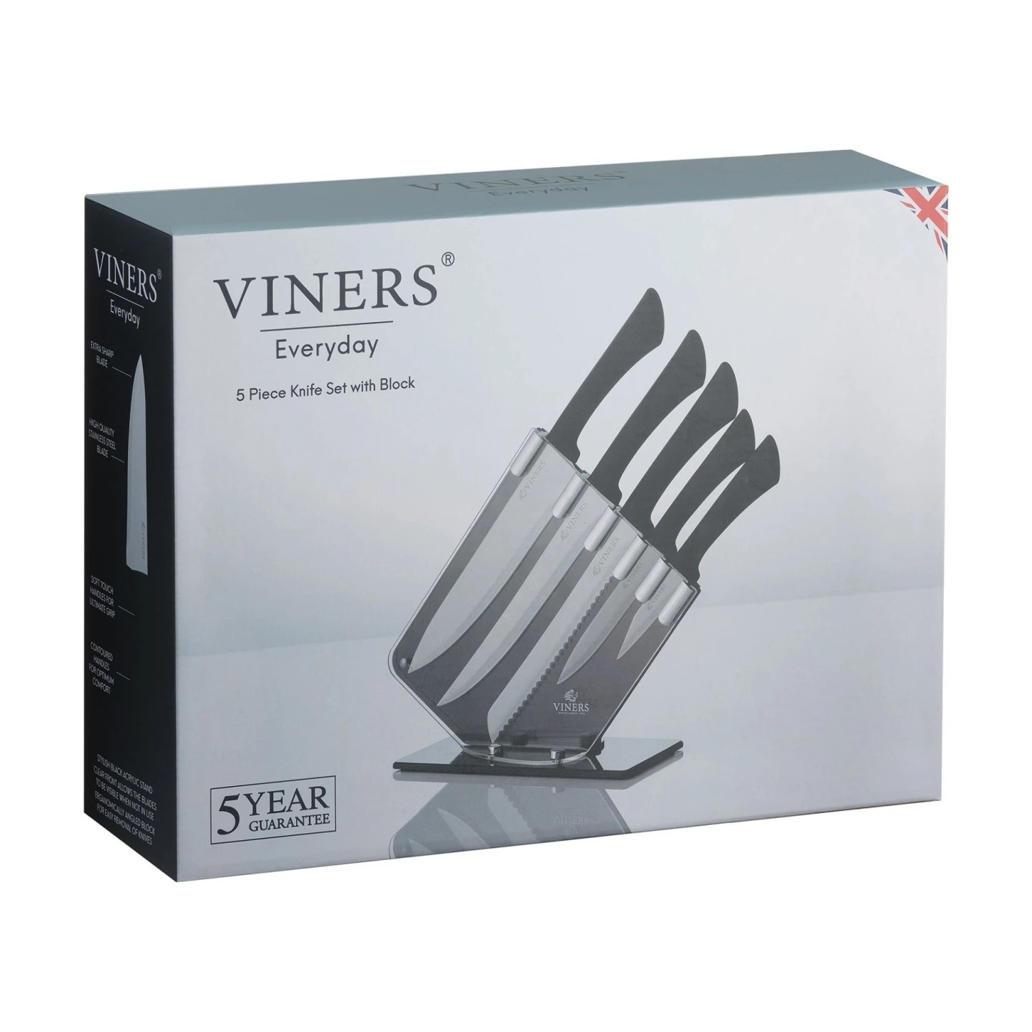 Viners Everyday Knife Block Set | 6-Piece 3 Viners Everyday Knife Block Set | 6-Piece - Image 3
