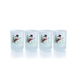 Fiesta® 14oz Double Old Fashioned Glasses (Set Of 4) | Snowman