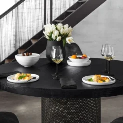 Villeroy & Boch La Boule 7-Piece Dinnerware Set | White -Kitchen Supplies 1016659080 on use 1