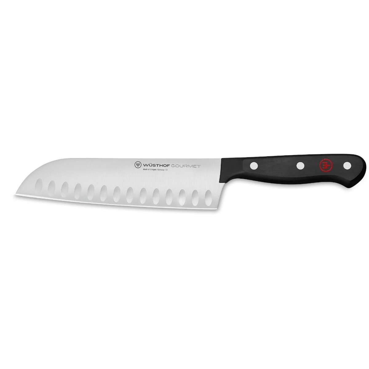 Wusthof Gourmet 7" Santoku Knife | Hollow Edge 1 Wusthof Gourmet 7" Santoku Knife | Hollow Edge