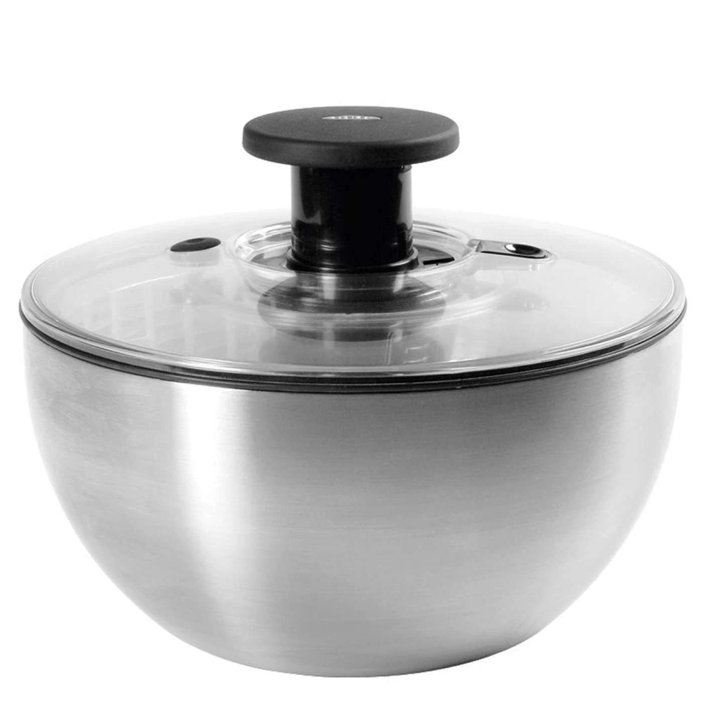 OXO Steel Salad Spinner 3 OXO Steel Salad Spinner - Image 3