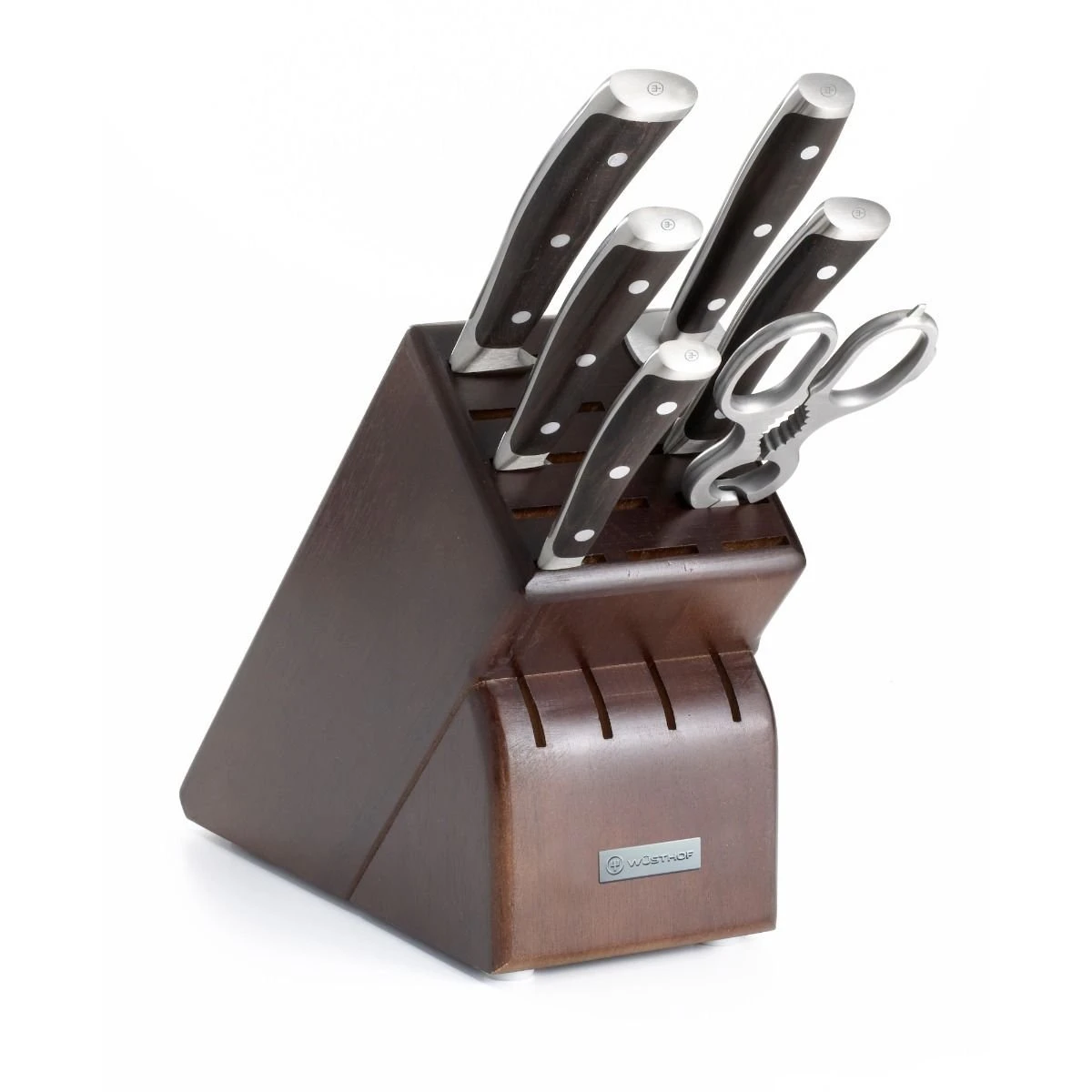 Wusthof Ikon Blackwood 7-Piece Knife Block Set 1 Wusthof Ikon Blackwood 7-Piece Knife Block Set
