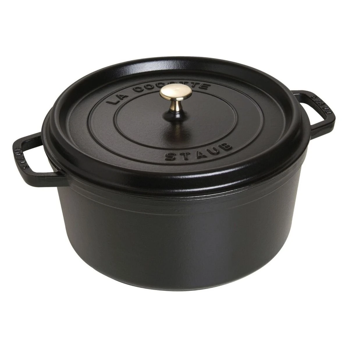 Staub 9 Qt. Round Cocotte/Dutch Oven | Multiple Colors Available 3 Staub 9 Qt. Round Cocotte/Dutch Oven | Multiple Colors Available - Image 3