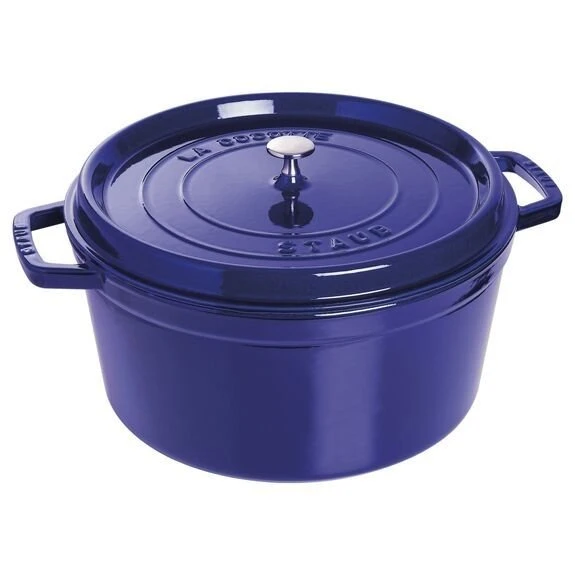 Staub 9 Qt. Round Cocotte/Dutch Oven | Multiple Colors Available 2 Staub 9 Qt. Round Cocotte/Dutch Oven | Multiple Colors Available - Image 2