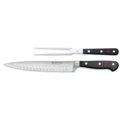 Wusthof Classic 2-Piece Carving Set | Hollow Edge