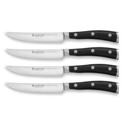 Wusthof Classic Ikon 4-Piece Steak Knife Set