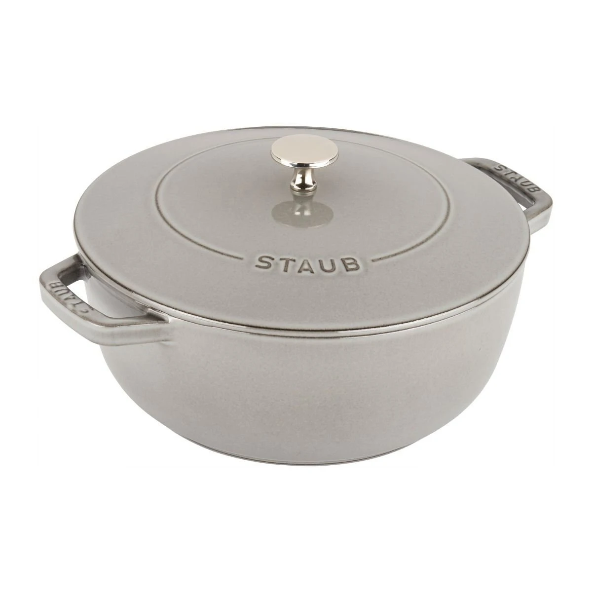 Staub 3.75 Qt. Essential French Oven | Graphite Grey 1 Staub 3.75 Qt. Essential French Oven | Graphite Grey
