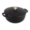 Staub 3.75 Qt. Essential French Oven | Matte Black
