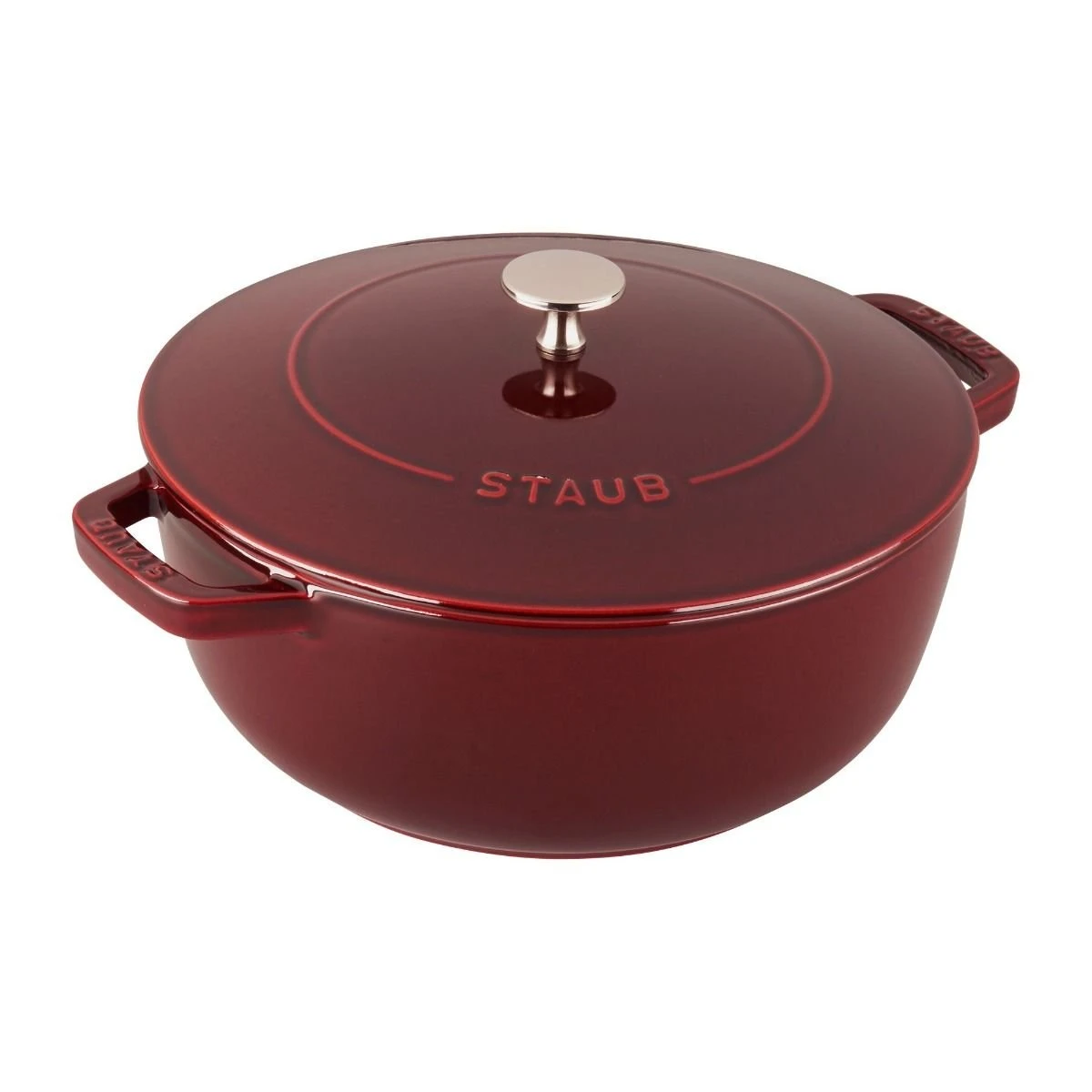 Staub 3.75 Qt. Essential French Oven | Grenadine 1 Staub 3.75 Qt. Essential French Oven | Grenadine
