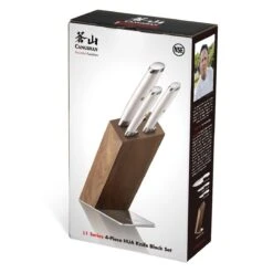 Cangshan Cutlery L1 Series 4-Piece Knife Block Set -Kitchen Supplies 11 1