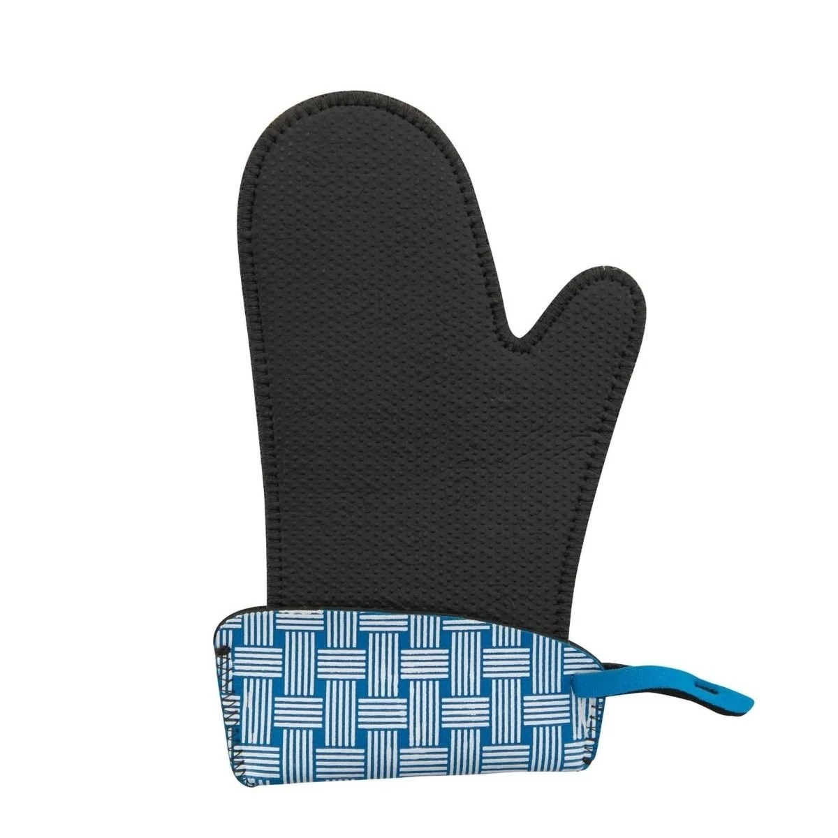 Cuisipro Kitchen Grips Large Oven Mitt | Blueberry & White Woven 1 Cuisipro Kitchen Grips Large Oven Mitt | Blueberry & White Woven