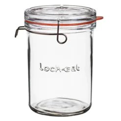 Luigi Bormioli Lock-Eat 3-Piece Frigo Jar Set -Kitchen Supplies 12400.01 3pc frigojarset foodjarxl1 lockeat 1800x1800