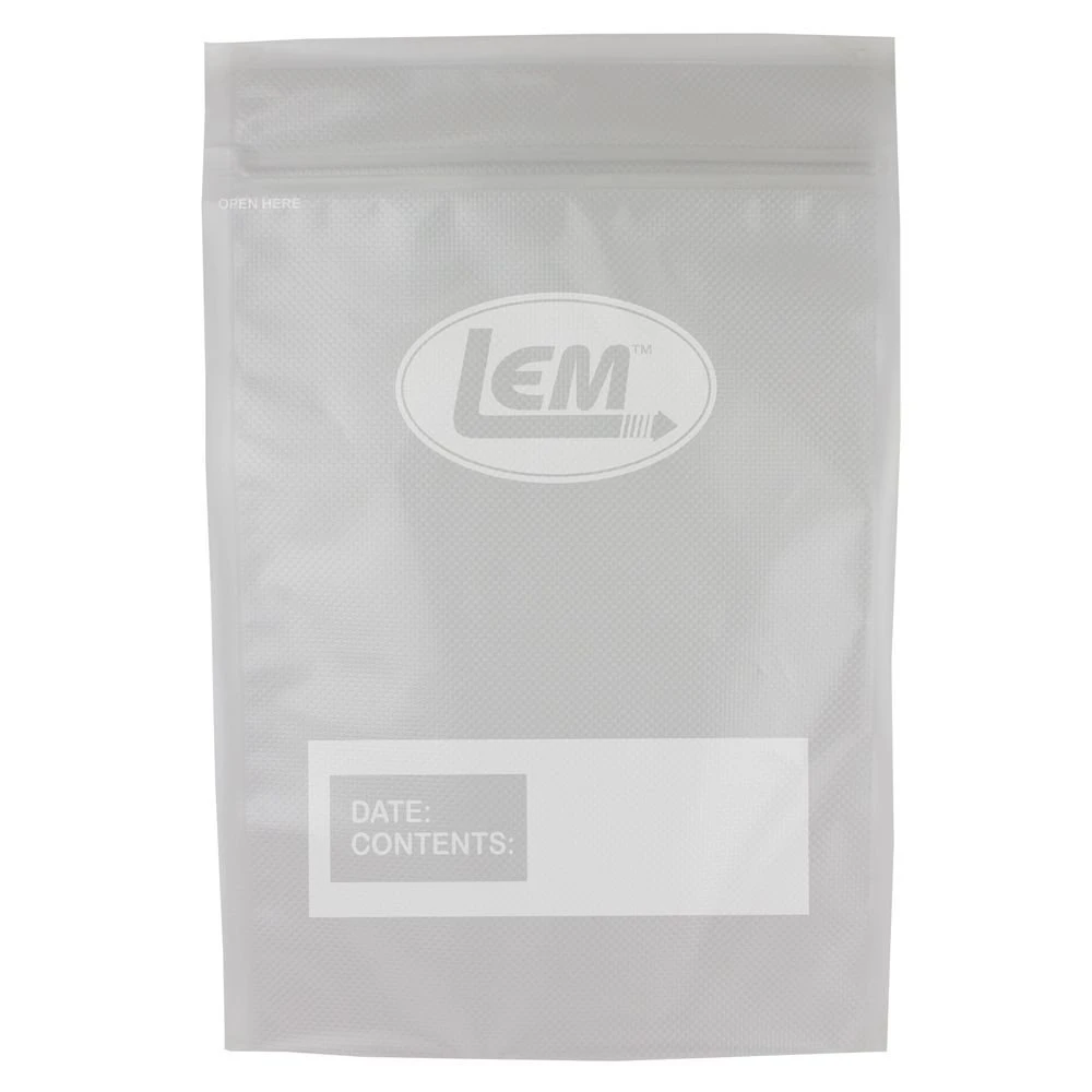 LEM MaxVac Quart Resealable Vacuum Bags - Zipper Top - 100 Count 1 LEM MaxVac Quart Resealable Vacuum Bags - Zipper Top - 100 Count