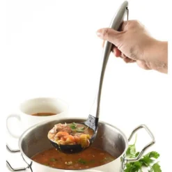 Norpro Stainless Steel And Silicone | Soup Ladle -Kitchen Supplies 1330 scoopingsoupw