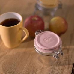 Bormioli Rocco 6.75oz Swing Top Fido Jar | Pink Top 8 Bormioli Rocco 6.75oz Swing Top Fido Jar | Pink Top -Kitchen Supplies 141360mrg121313 1