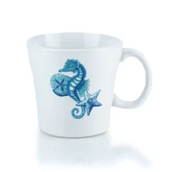 Fiesta® 15oz Tapered Mug | Coastal Seahorse