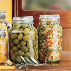 Bormioli Rocco 1.5L Swing Top Fido Canning Jar -Kitchen Supplies 149230mrg121990 3