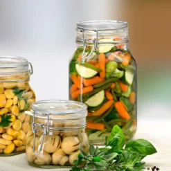 Bormioli Rocco 1.5L Swing Top Fido Canning Jar -Kitchen Supplies 149230mrg121990 4