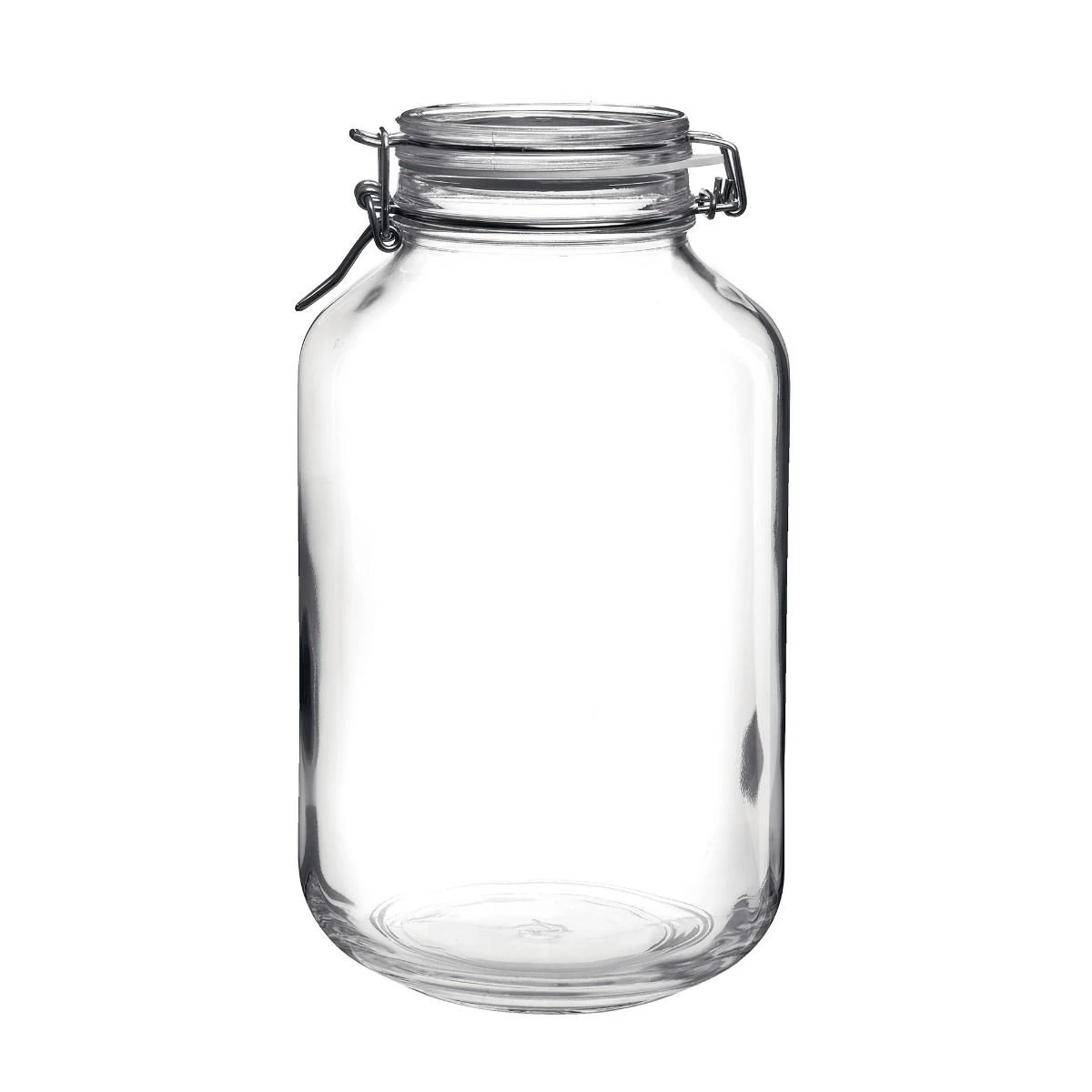 Bormioli Rocco 4L Swing Top Fido Glass Jar 1 Bormioli Rocco 4L Swing Top Fido Glass Jar
