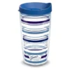Tervis® 16oz Double-Walled Insulated Tumbler With Lid | Fiesta® Stripes - Lapis