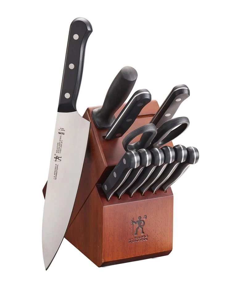 J.A. Henckels International Solution 12-Piece Knife Block Set 1 J.A. Henckels International Solution 12-Piece Knife Block Set