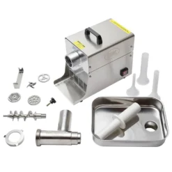 LEM Big Bite Meat Grinder #8 With 1/8" (3mm) And 1/4" (6mm) Grinder Plates -Kitchen Supplies 1779 bb8grinder group web 7