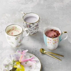 Royal Albert 100 Years 1900-1940 10-Piece Set | Regency Blue, Duchess, Spring Meadow, Mint Deco & English Chintz 13 Royal Albert 100 Years 1900-1940 10-Piece Set | Regency Blue, Duchess, Spring Meadow, Mint Deco & English Chintz -Kitchen Supplies 19007