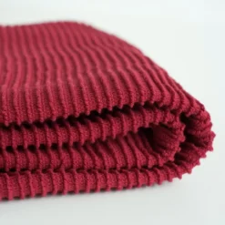 Now Designs By Danica Ripple Dishtowel | Carmine -Kitchen Supplies 197475 kt ripple carmine am1