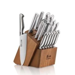 Cangshan Cutlery Sanford Series 17-Piece Knife Block Set