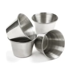 Norpro Stainless Steel Sauce/Butter Cups (Set Of 4)