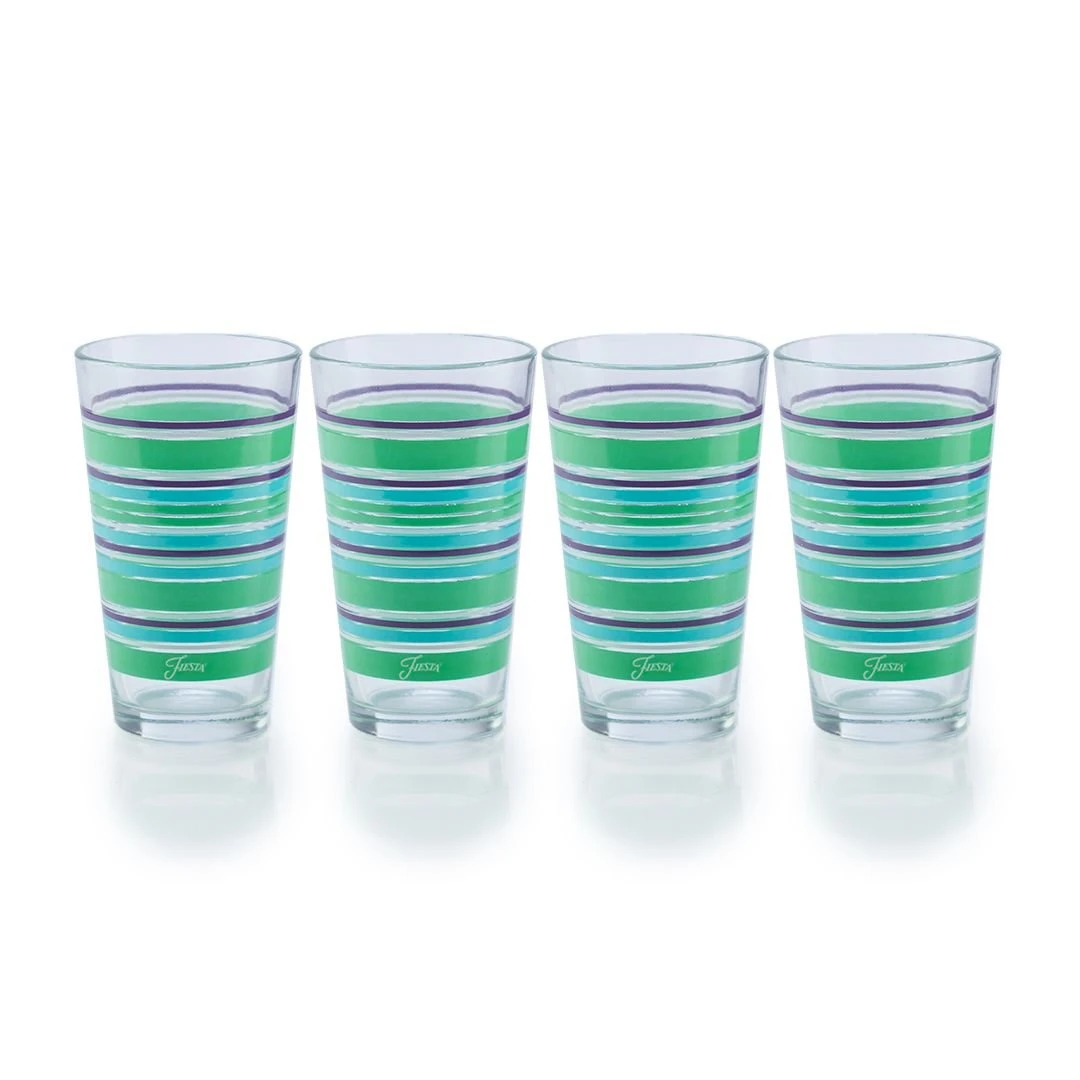 Fiesta® Drinkware Set Of 16 | Farmhouse Chic 4 Fiesta® Drinkware Set Of 16 | Farmhouse Chic - Image 4