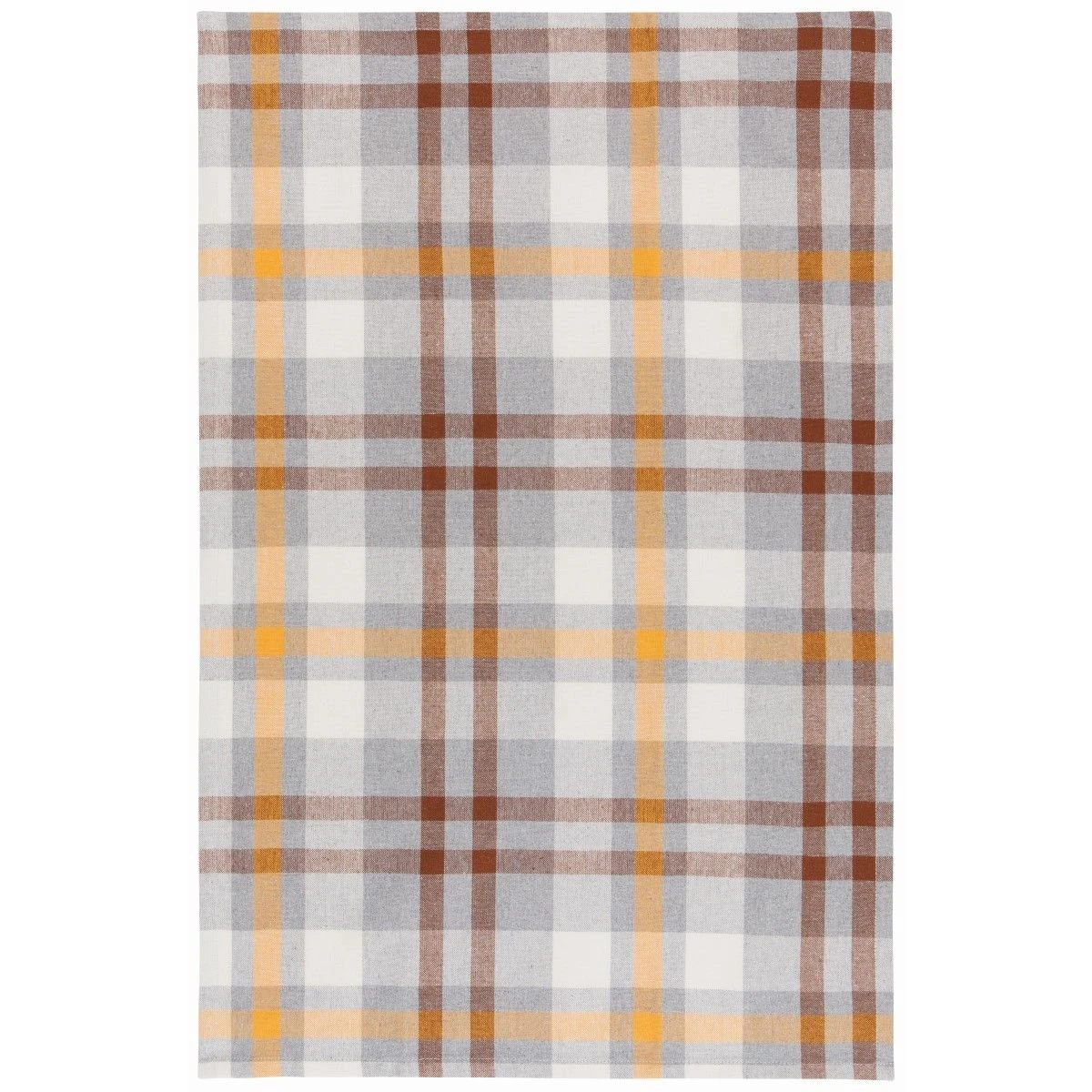 Now Designs By Danica Second Spin 18" X 28" Dishtowels (Set Of 2) | Maize Plaid 2 Now Designs By Danica Second Spin 18" X 28" Dishtowels (Set Of 2) | Maize Plaid - Image 2