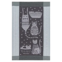 Danica Jubilee 18" X 28" Jacquard Dishtowel | Purr Party