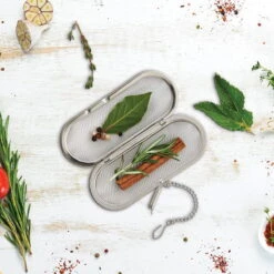 Harold Imports Herb Infuser Pod -Kitchen Supplies 22128 inuse1