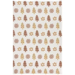 Now Designs By Danica Floursack Dishtowels (Set Of 3) | Christmas Cookies -Kitchen Supplies 2221020 nd tt3 bakers flour xmas cookies sup3
