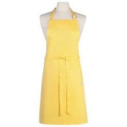 Now Designs By Danica Chef's Apron | Lemon Yellow