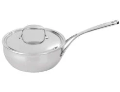 Demeyere Atlantis Saucier With Lid - 3.5 Quart