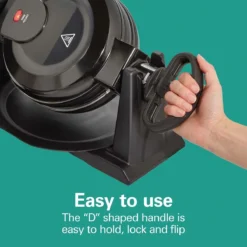 Hamilton Beach 7" Round Belgian Waffle Maker -Kitchen Supplies 26201 vpa 06
