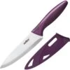 Zyliss 5" Utility Knife With Cover | Purple