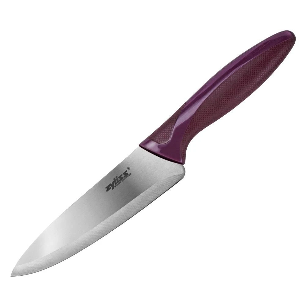Zyliss 5" Utility Knife With Cover | Purple 2 Zyliss 5" Utility Knife With Cover | Purple - Image 2