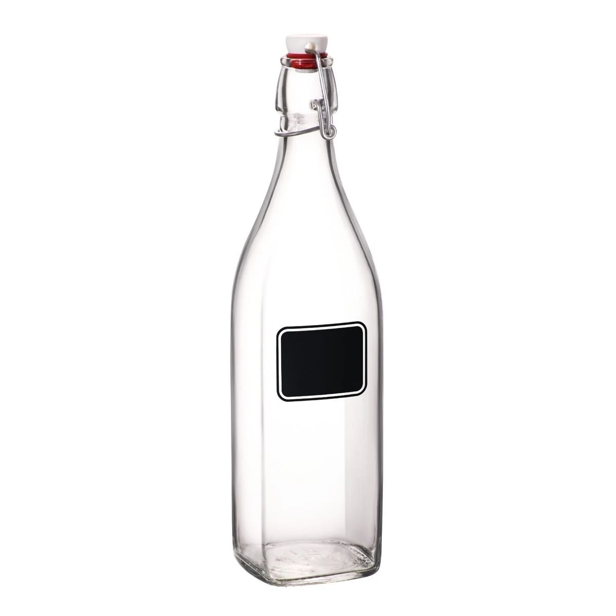 Bormioli Rocco 33.75oz Swing Top Glass Bottle With Chalkboard Label 1 Bormioli Rocco 33.75oz Swing Top Glass Bottle With Chalkboard Label