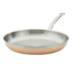 Hestan CopperBond Induction Cookware 12.5" Open Skillet -Kitchen Supplies 31591 hcb large 12.5 inch open skillet