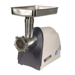 Weston #8 Heavy-Duty Electric Meat Grinder 6 Weston #8 Heavy-Duty Electric Meat Grinder -Kitchen Supplies 33 0201 w weston 8 heavy duty electric meat grinder 575 watts