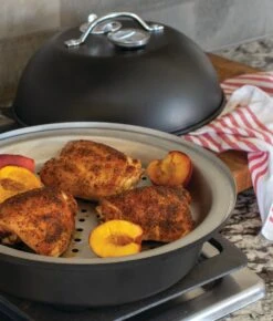 Nordic Ware Personal Size Stovetop Kettle Smoker 5 Nordic Ware Personal Size Stovetop Kettle Smoker -Kitchen Supplies 36567 now 3